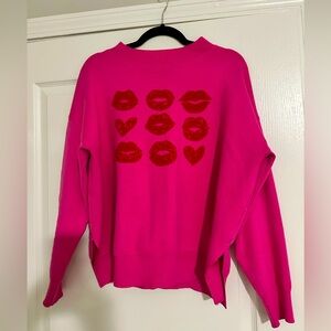 Hot Pink Sweater - Small